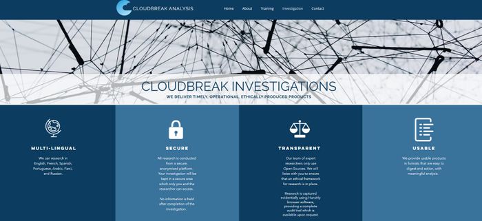 Cloudbreak Analysis - Services and Products