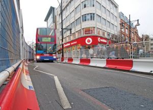 MASS Barrier with Pedestrian Guard