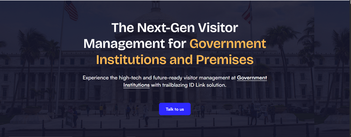 Visitor Management for Government Institutions and Premises