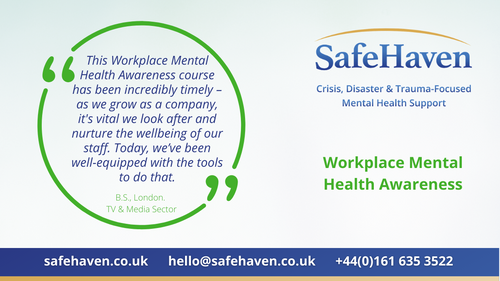 Workplace psychosocial/peer support training