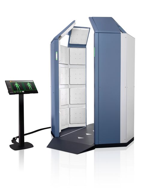 R&S'QPS Walk2000 security scanner