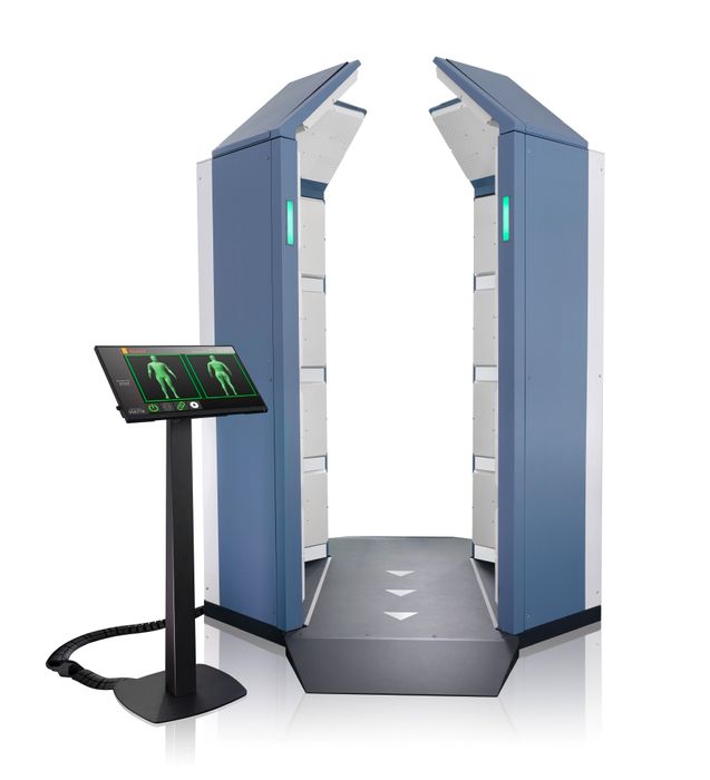R&S'QPS Walk2000 security scanner