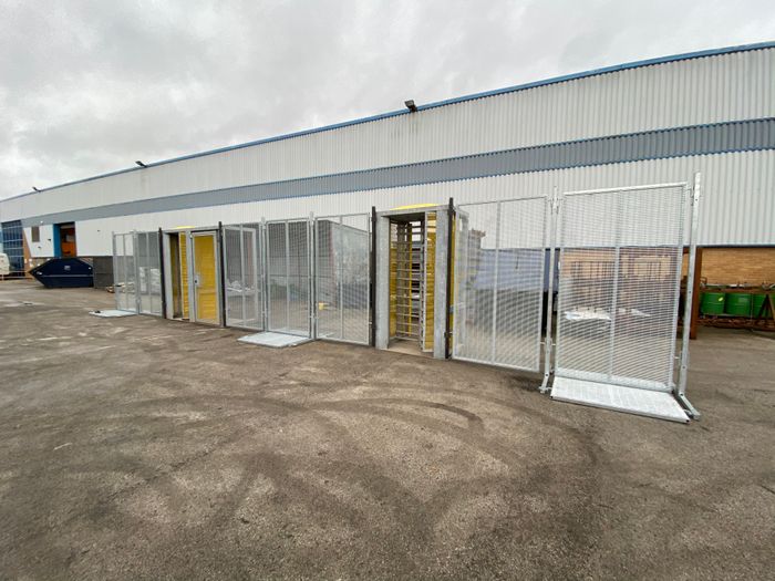 ARX Security Modular Fence System for site & asset protection