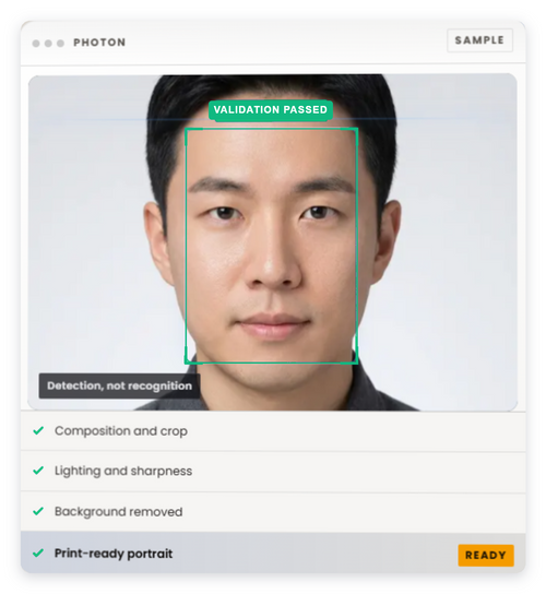 Photon: ID-photo capture as-a-service
