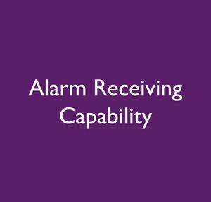 Alarm Receiving Capability
