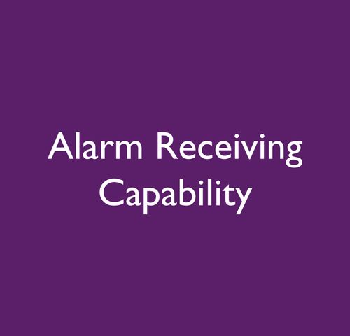 Alarm Receiving Capability