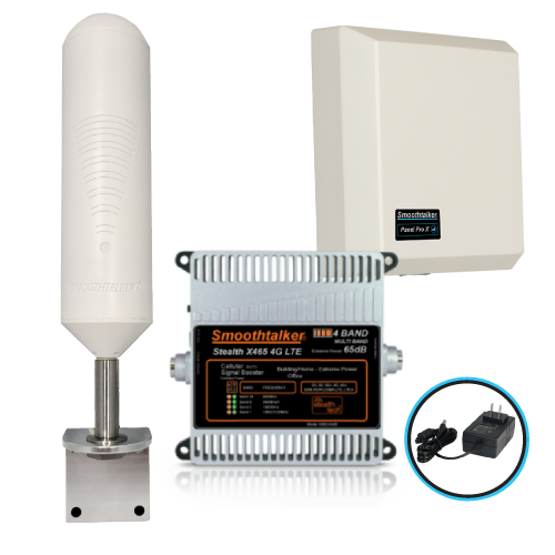 Stealth X4 65dB 4-Band 4G/5G Ready Mobile Network Signal Amplifier Ki