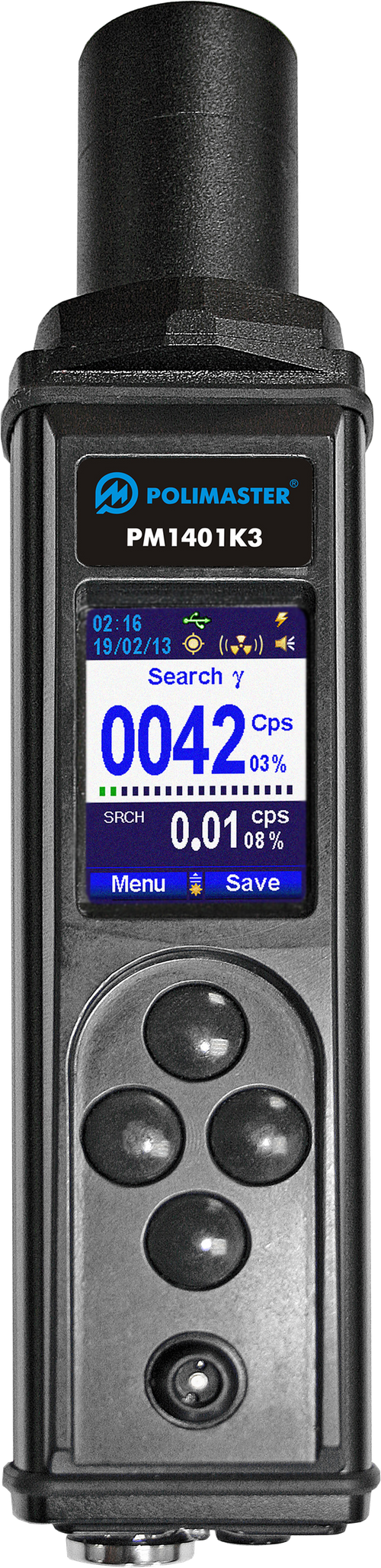 Radionuclide Identifier PM1401K-3P