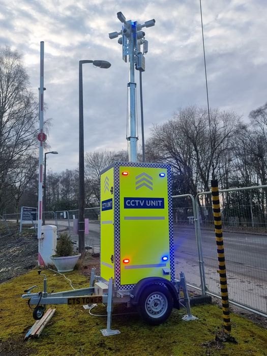 CTS mobile CCTV surveillance unit