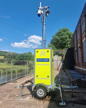 CTS mobile CCTV surveillance unit
