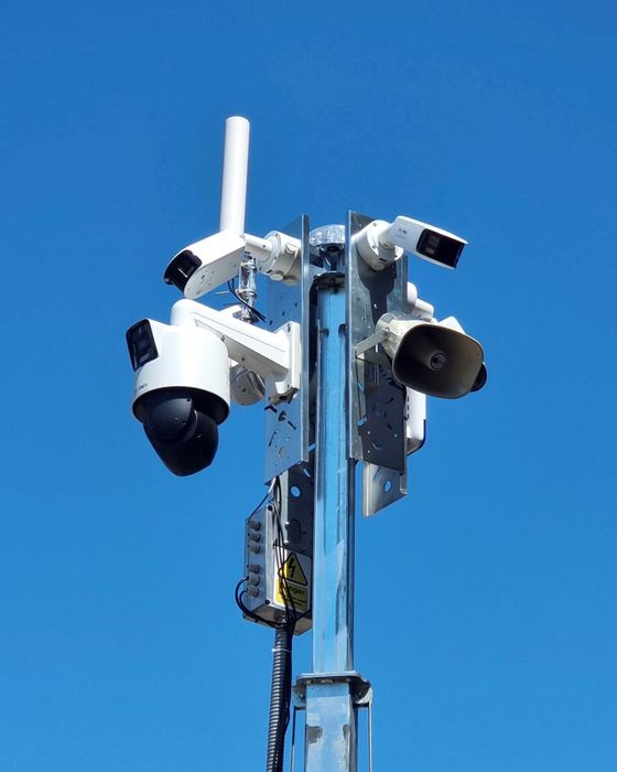 CTS mobile CCTV surveillance unit