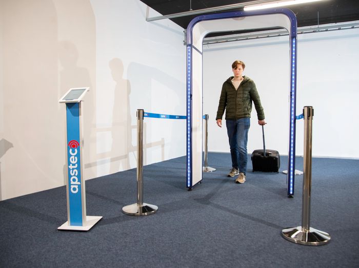HUMAN SECURITY SCANNER FALCON -- Next-Generation Screening Technology