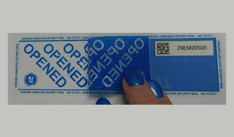 LabelLock' Dual Layer Tamper Evident Security Labels