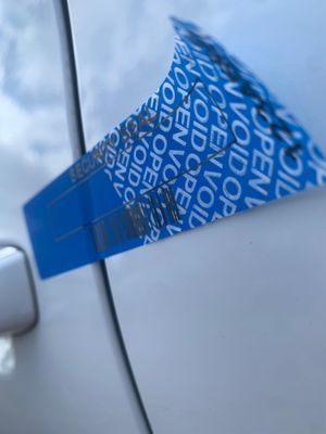 Non-Residue Tamper Evident Labels