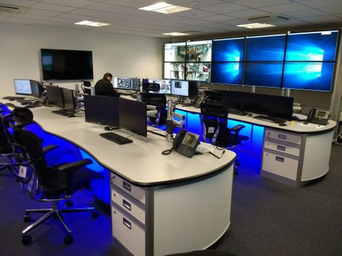 Control room furniture for Security applications