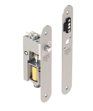 Magnet Schultz to show proven Industrial Electric Lock for reliable security.