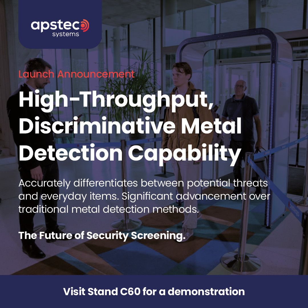 Apstec Showcasing the Future of Security Screening At ISE 