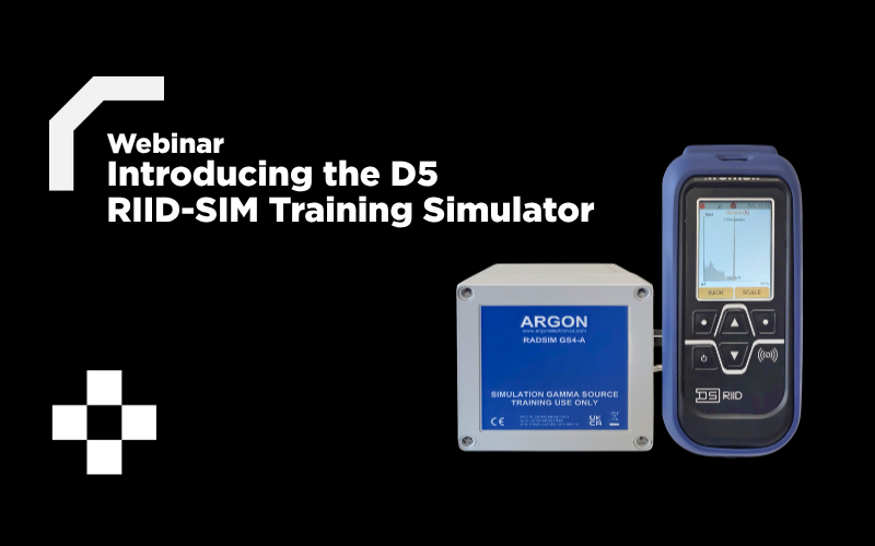 Kromek and Argon Showcase the D5 RIID-SIM in New On-Demand Webinar
