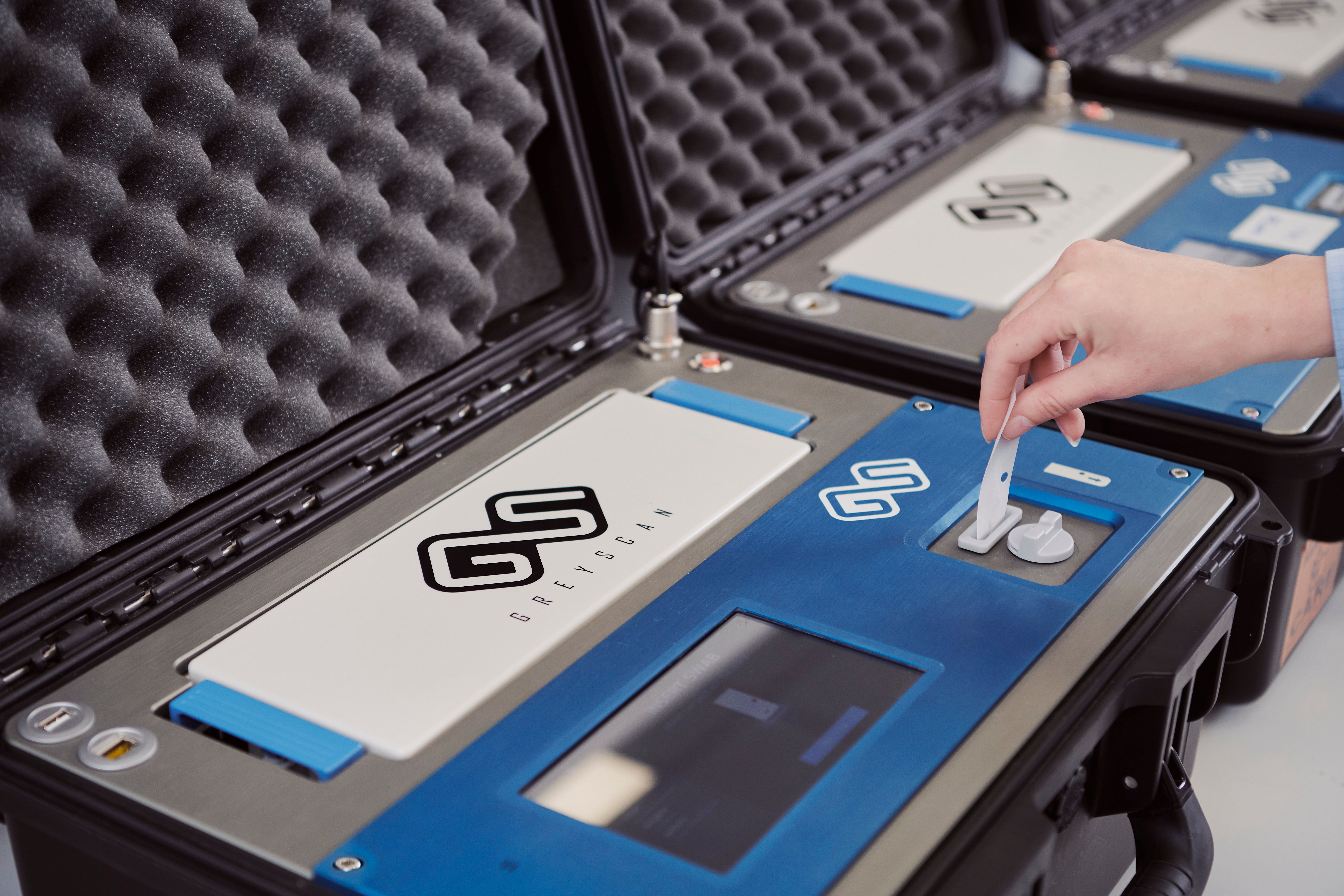 GreyScan exhibits the ETD-100 at ISE22