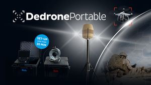 Dedrone Launches DedronePortable for Military and Commercial Entities Around the World