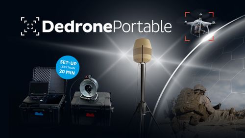 Dedrone Launches DedronePortable for Military and Commercial Entities Around the World