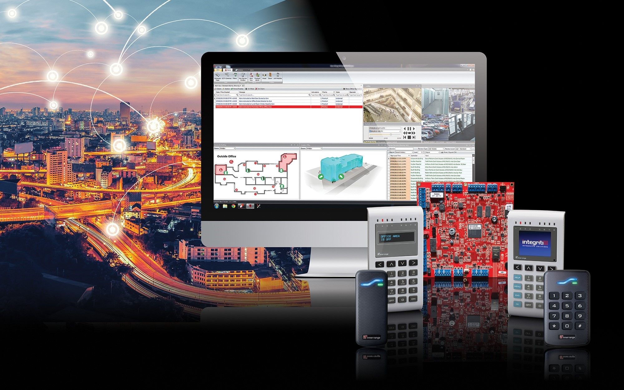 ONVIF Conformance and built-in visitor management among enhancements for Inner Range's Integriti