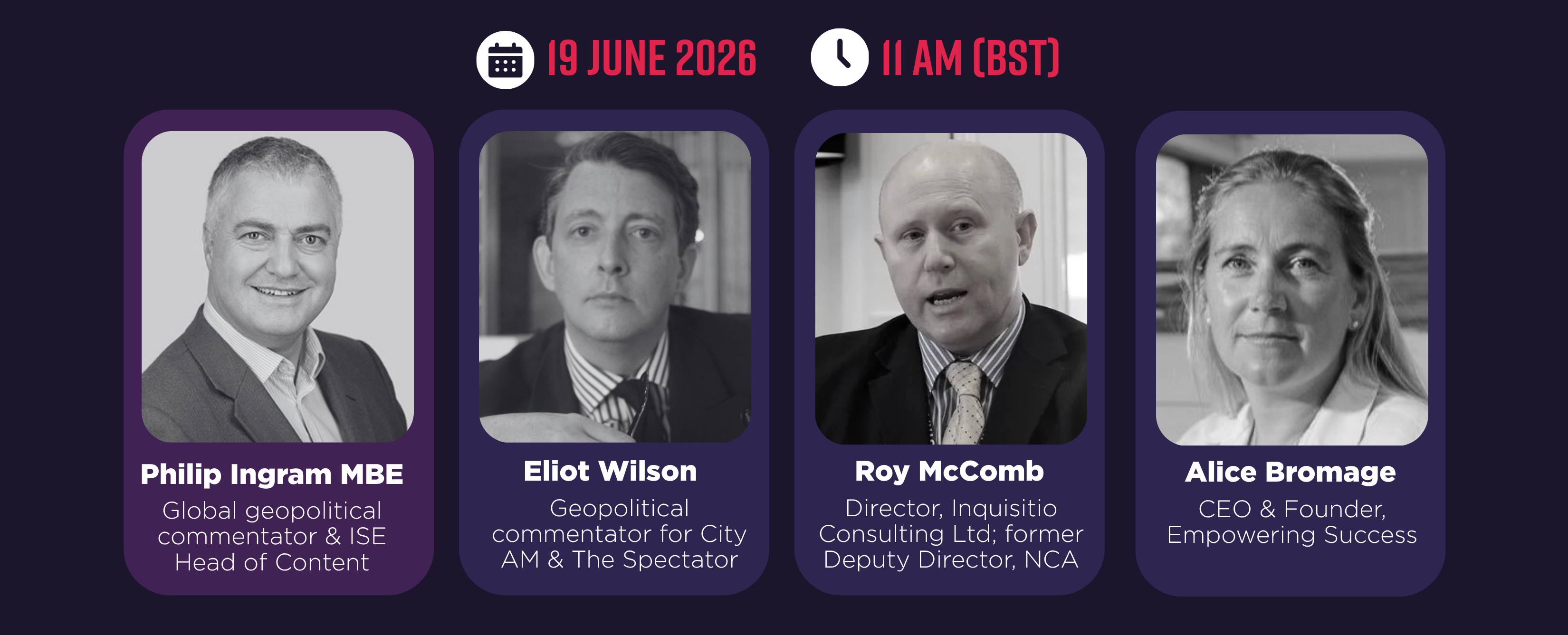 webinar speakers