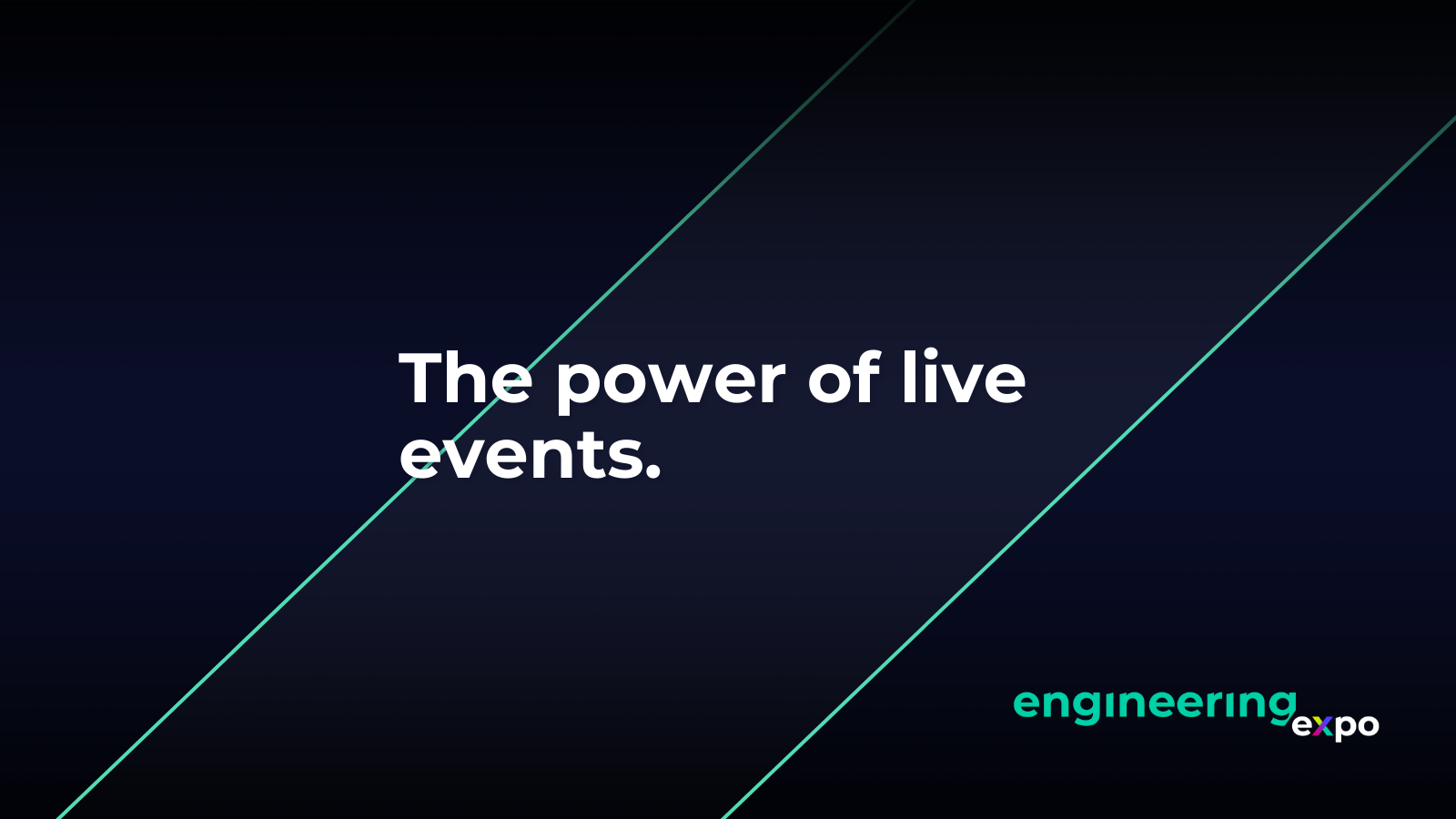 The power of live events - Manufacturing & Engineering Week 2024