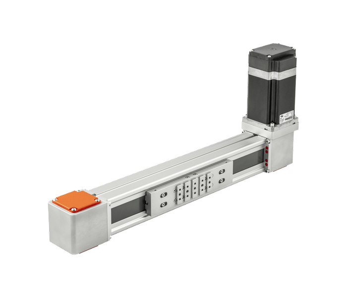 Range widening: Belt-driven rodless electric axis Elektro Series BK-2