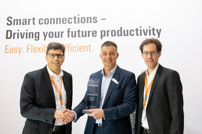 Weidmüller wins Industry 4.0 Innovation Award