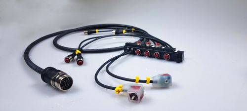 Connectors and distribution boxes