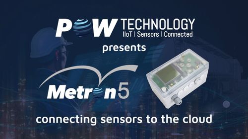 PowTechnology Metron5 IIoT Sensor Gateway Telemetry Device