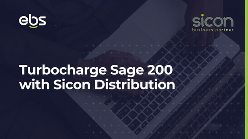 EBS & Sicon Distribution Webinar