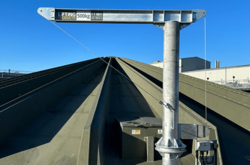 Lifting Products Choose Rodriguez Slew Rings for Jib Cranes