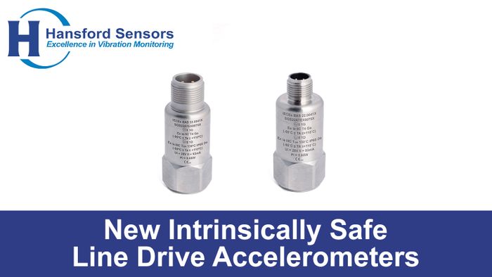 New Intrinsically Safe Line Drive Accelerometers