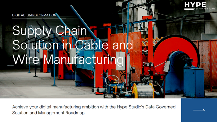Cable & Wire Manufacturing Digital Transformation Solution
