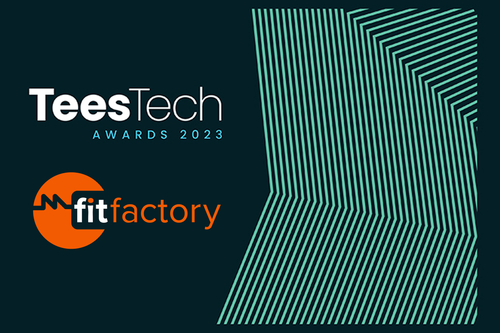 Fitfactory shortlisted for two awards at the 2023 Tees Tech Awards