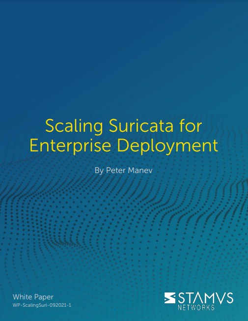 Scaling Suricata for Enterprise Deployment National Cyber Security