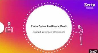 Introducing the Zerto Cyber Resilience Vault
