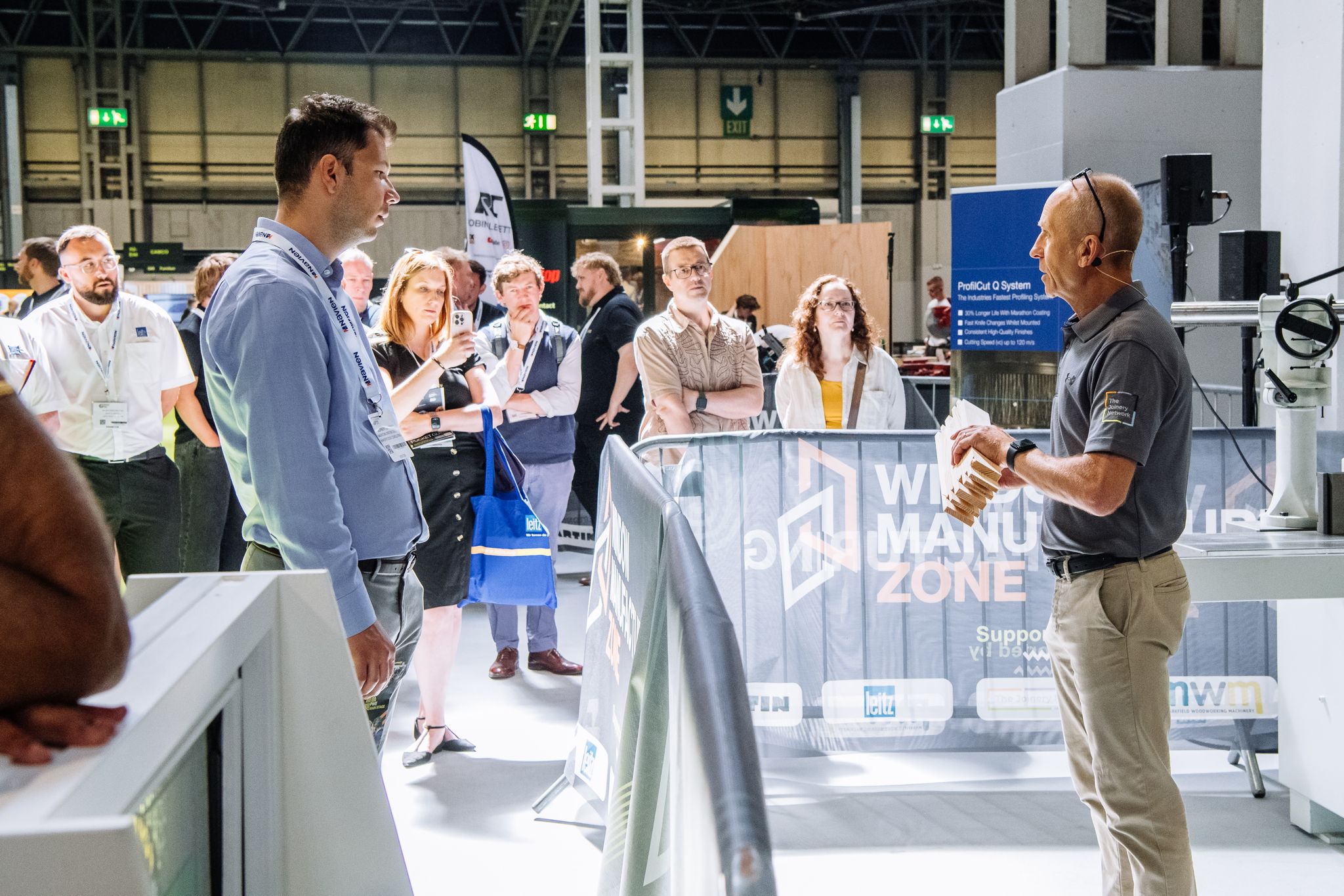 Professional Woodworking Expo Demo Zone