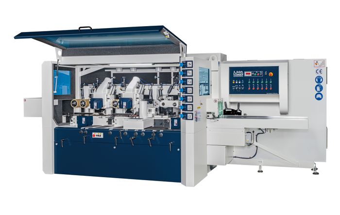 Compact 6 Head Planer Moulder with Easy Set – Professional 6-Sided Moulder