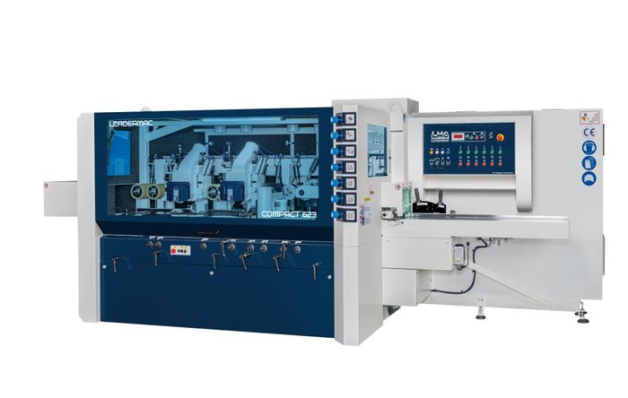 Compact 6 Head Planer Moulder with Easy Set – Professional 6-Sided Moulder