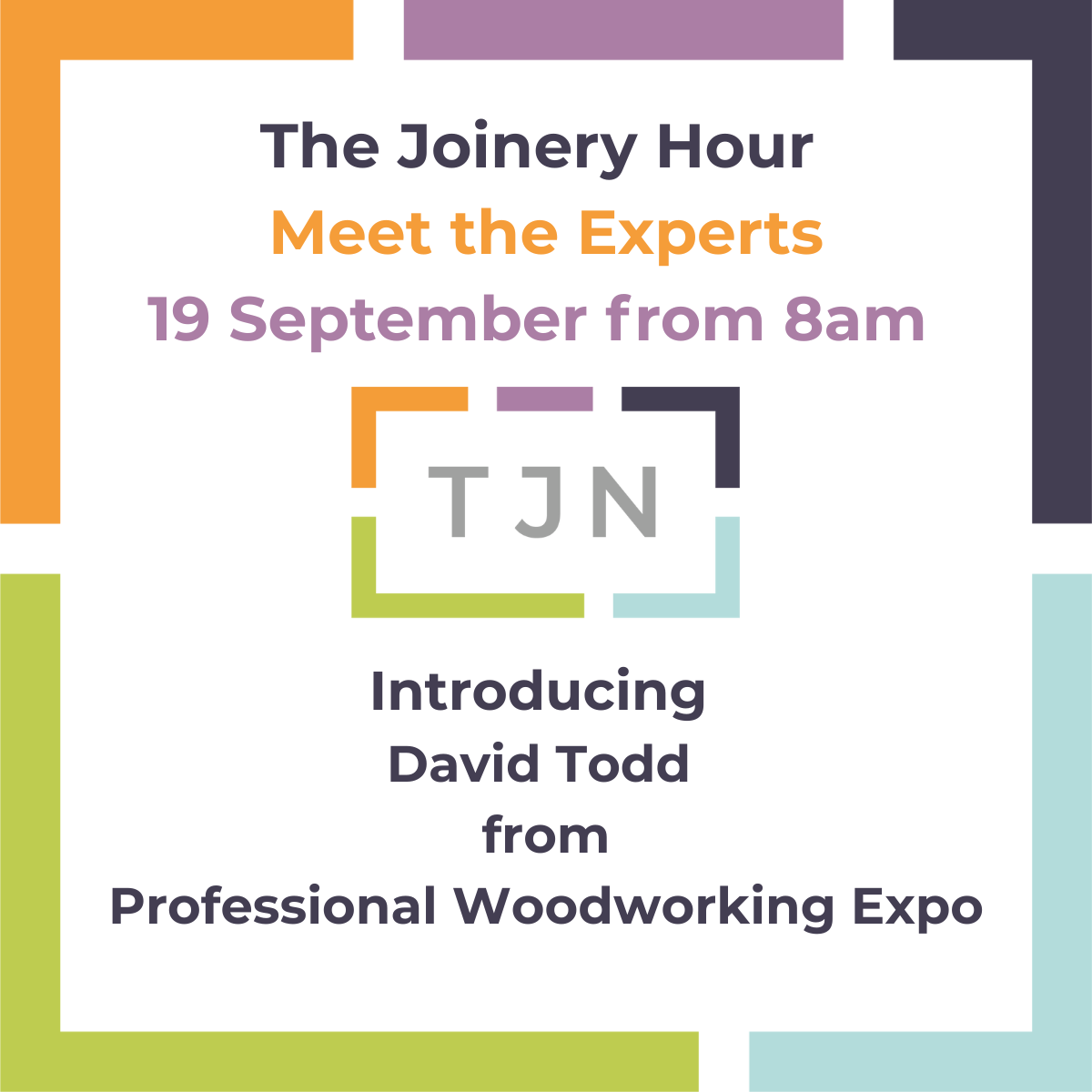 Professional Woodworking Expo Event Director to Share Insights in Expert Series