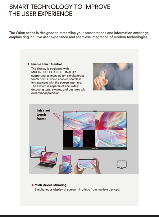 [Product Category: Fixed Installation] - Orion Series (All-in-One LED Display)