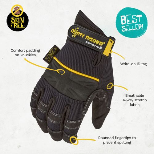 Dirty Rigger™ Comfort Fit™ Rigger Glove – Full Fingered