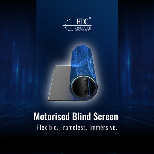 Motorised Blind Screen