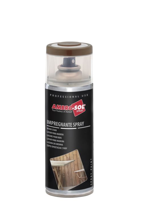 Wood Stain in aerosol format