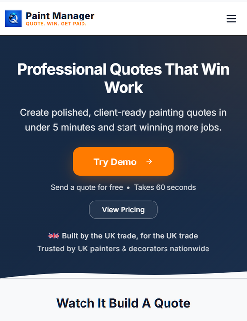 Quote Demo - No Sign Up Required