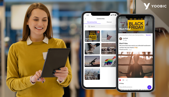 YOOBIC Communities Give Retailers and Restaurants a Secret Weapon to Combat Employee Turnover
