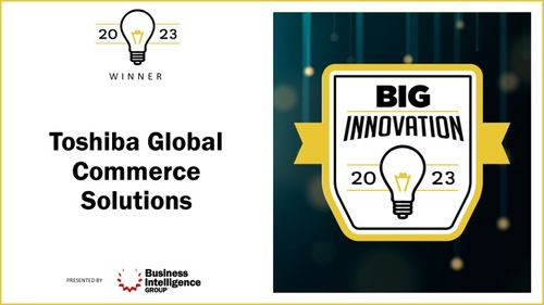Toshiba Wins 2023 BIG Innovation Award Presented by the Business Intelligence Group